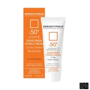 ضد آفتاب بی رنگ هیدرا مناسب پوست خشک +SPF50 درماتیپیک ermatypique